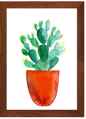 cactus succulent art Succulent and Cacti Watercolor Wall Art- Set of 8, Printable Digital D – Trillium Living